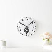 三松 ラウンド壁時計 (ホーム)