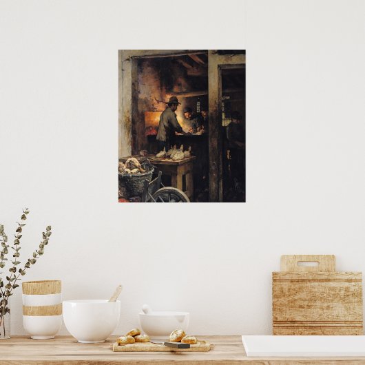 三枚貝 ポスター (キッチン)