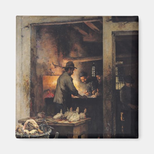 三枚貝 マグネット (正面)