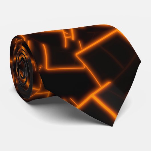 三次元立方体 ネクタイ (ロール)