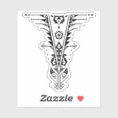 三段切除三段積 シール (シート)