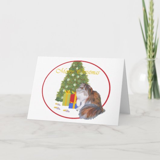 三毛のペルシャ猫 クリスマス (正面)