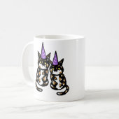 三毛猫のお祝いマグカップ コーヒーマグカップ (正面左)