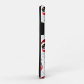 三毛猫のクリスマス水彩画(マフラー付き) Case-Mate iPhoneケース (裏面/右)