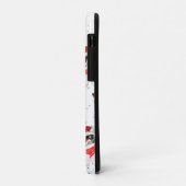三毛猫のクリスマス水彩画(マフラー付き) Case-Mate iPhoneケース (裏面/左)