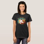 三毛猫のパパ 最高の猫パパ Tシャツ (正面フル)