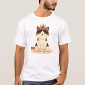 三毛猫の女王 Tシャツ (正面)