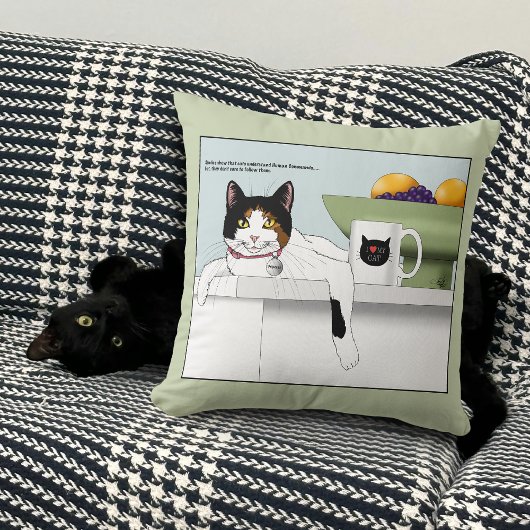 三毛猫の気ままなキッチン クッション