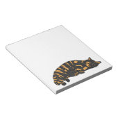 三毛猫の猫ノートパッド ノートパッド (アングル)