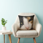 三毛猫の顔 クッション (椅子)