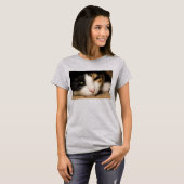 三毛猫の顔Tシャツ Tシャツ (正面フル)