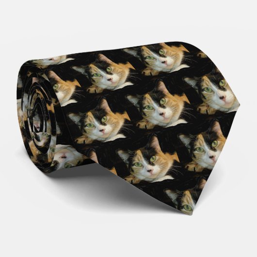 三毛猫タイ ネクタイ (ロール)