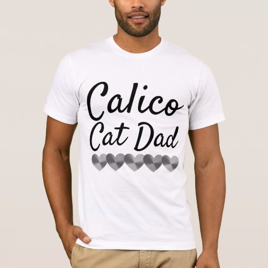 三毛猫パパ Tシャツ (正面)