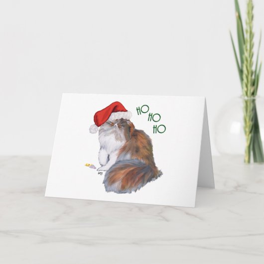 三毛猫ペルシャ猫 クリスマス (正面)