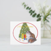 三毛猫ペルシャ猫 クリスマス (スタンド正面)