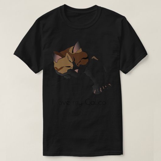 『三毛猫ラブT』 Tシャツ (デザイン正面)