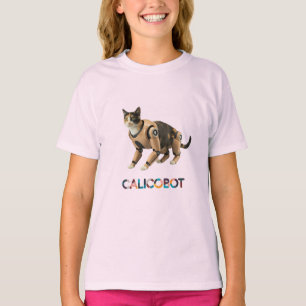 三毛猫ロボット Tシャツ