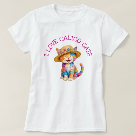 三毛猫大好き Tシャツ (デザイン正面)