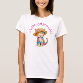 三毛猫大好き Tシャツ (正面)