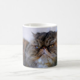 『三毛誇りを持った猫コーヒーマグ』 コーヒーマグカップ