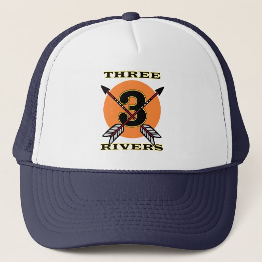 三河川 キャップ (正面)