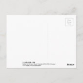 三渓園山渓園、吉田博志、ウッドカット ポストカード (裏面)