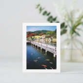 三渓園：三原市日本はがき ポストカード (スタンド正面)