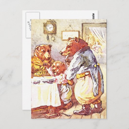 三熊 ポストカード (正面/裏面)