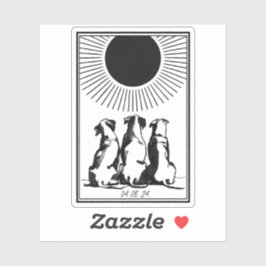 三犬「夜」 シール