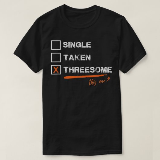 三独身の連おもしろい Tシャツ (デザイン正面)