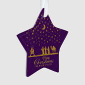 三王の聖降誕祭、イエスの誕生 オーナメント (正面)