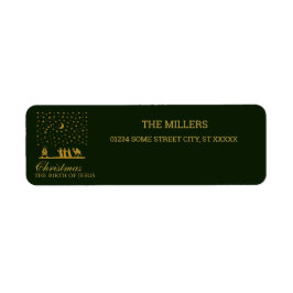 三王の聖降誕祭、イエスの誕生 ラベル