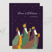 三王クリスマスグリーティングカード シーズンカード (正面/裏面)