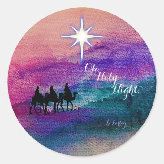 三王ステッカー ラウンドシール (正面)