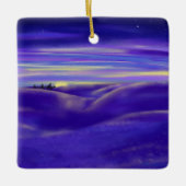 三王パーソナライズされた セラミックオーナメント (正面)