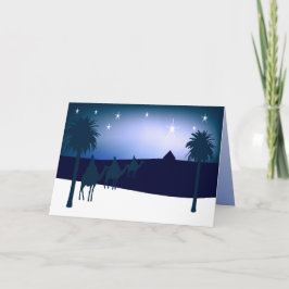 三王ベツレヘムキリスト教クリスマスカード シーズンカード