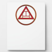 三王室の重アーチタウ フォトプラーク (正面)