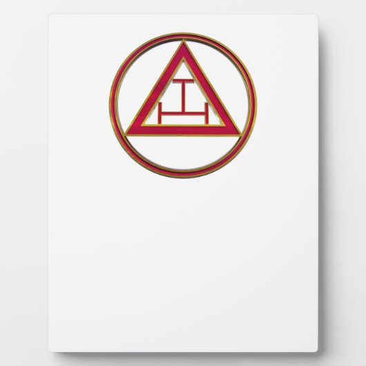 三王室の重アーチタウ フォトプラーク (正面)