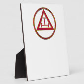 三王室の重アーチタウ フォトプラーク (側面)