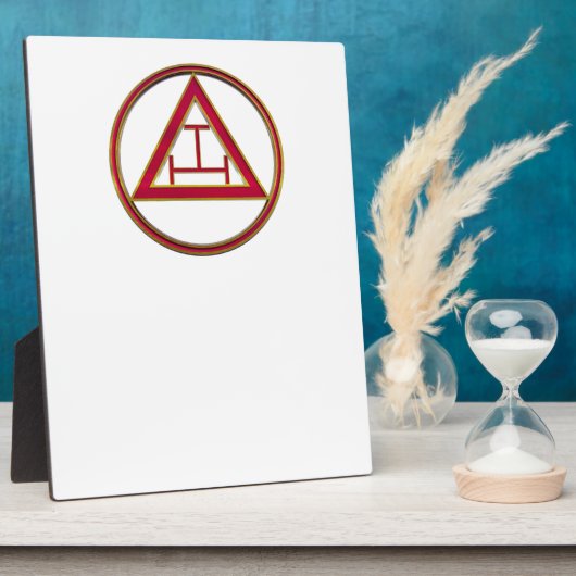 三王室の重アーチタウ フォトプラーク (側面)