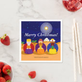 「三王」の漫画/「三賢人」 スタンダードカクテルナプキン (インサイチュ)