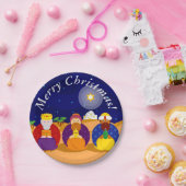 「三王」の漫画/「三賢人」 ペーパープレート (パーティー)