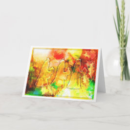 「三王」クリスマスカード シーズンカード