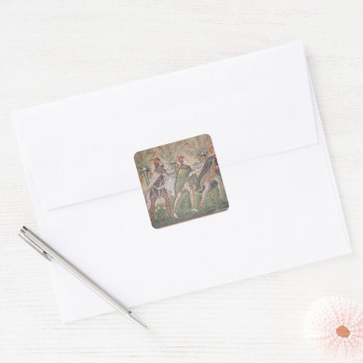 三王 スクエアシール (封筒)