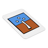 三球クロス マグネット (右側)