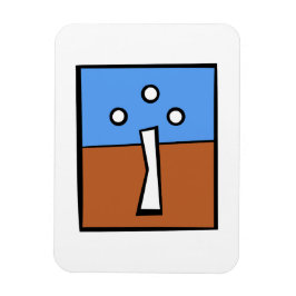 三球クロス マグネット