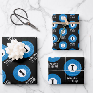 三田地下鉄三田線 ラッピングペーパーシート