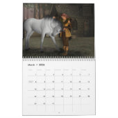 三番目のミューズ暦 カレンダー (3月 2026)