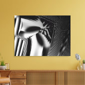 三畳紀フロスト張りキャンバス印刷 キャンバスプリント (インサイチュ (リビング))