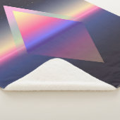 三白熱［赤熱］光を放つ角形Ethereumの概念。未来的な絶対論 シェルパブランケット (3/4)